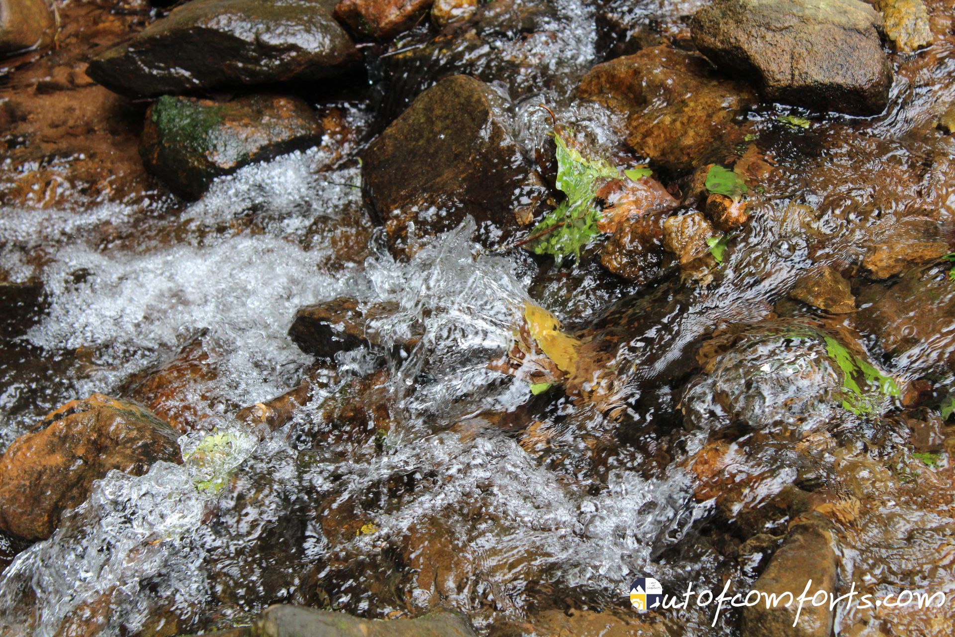 Clear rocky stream